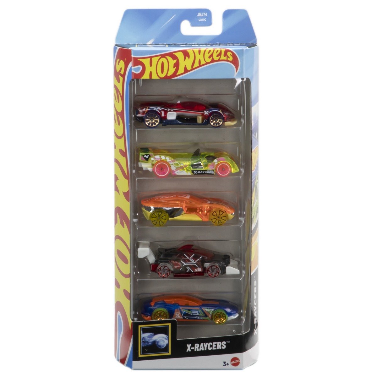 Pack 5 Autos Basicos Hotwheels - X - Raycers